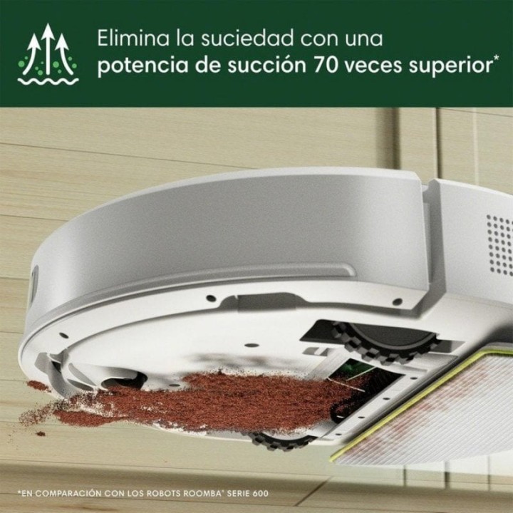 iRobot Roomba 105 Combo Robot Aspirador y Friegasuelos 7000Pa Blanco