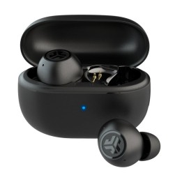 JLab Go Pop ANC Auriculares Bluetooth TWS con Cancelación Activa de Ruido Negro