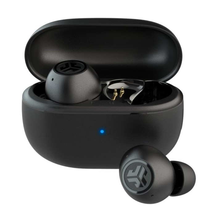 JLab Go Pop ANC Auriculares Bluetooth TWS con Cancelación Activa de Ruido Negro