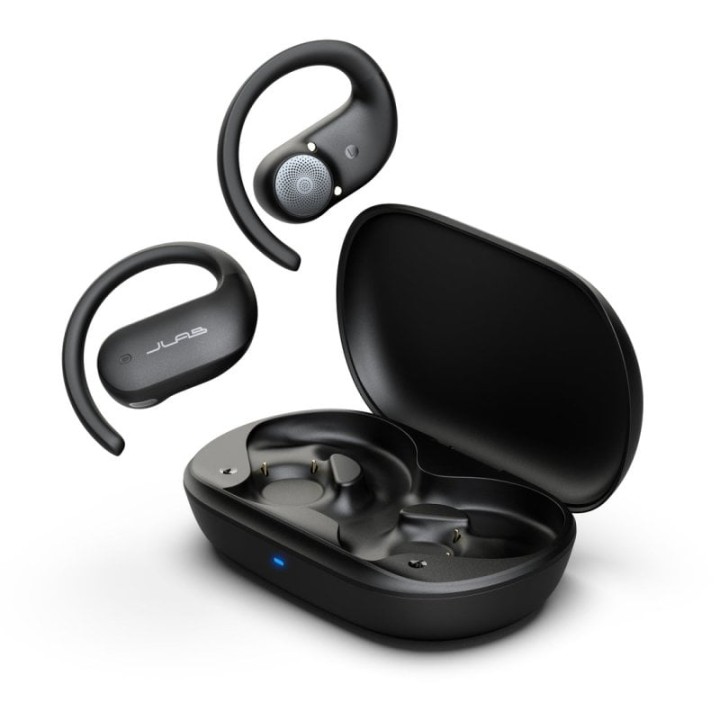 JLab Jbuds Open Sport Auriculares Inalámbricos Deportivos de Conducción Aérea Negros