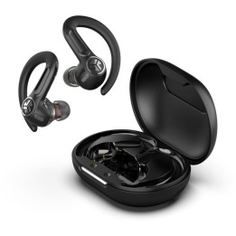 JLab Epic Sport ANC 3 Auriculares Deportivos Bluetooth con Cancelación Activa de Ruido Híbrida Negro