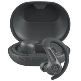 JLab JBuds Sport ANC 4 Auriculares Deportivos Bluetooth con Cancelación Activa de Ruido Grafito