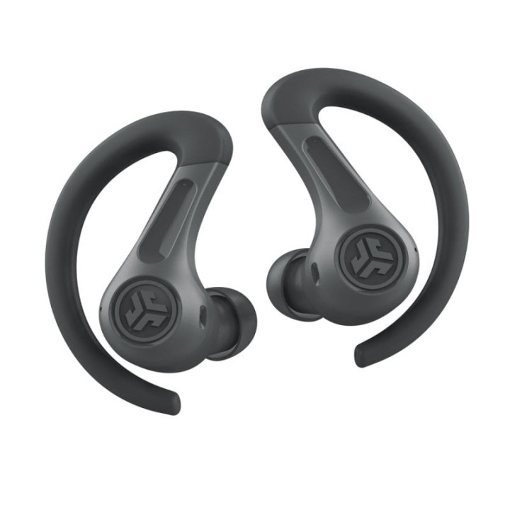 JLab JBuds Sport ANC 4 Auriculares Deportivos Bluetooth con Cancelación Activa de Ruido Grafito