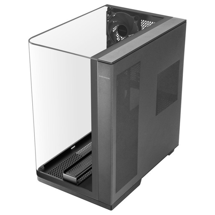 Mars Gaming Mc-infinio Caja Pc Atx Cristal Templado Curvado 2x Ventiladores Argb 120mm Usb-c Negro