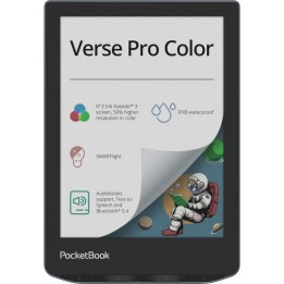 PocketBook Verse Pro Color E-reader 6" Táctil ‎Lector Ebooks Resistente al Agua Audio Libros Azul