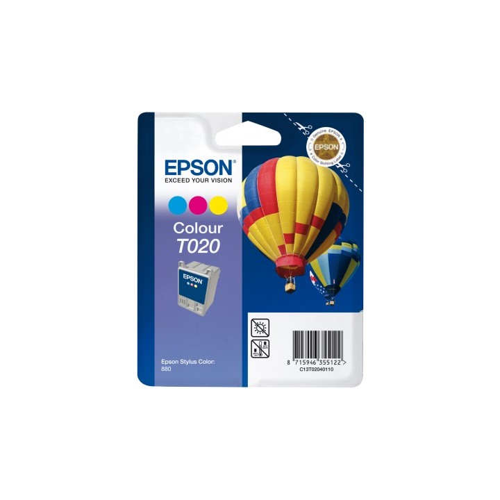 Tinta Epson T020 Tricolor (C13T02040110)