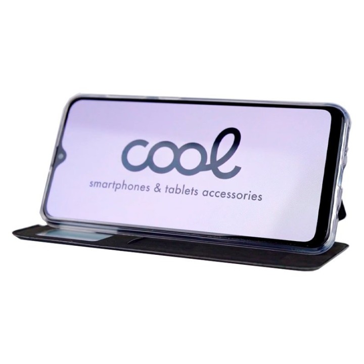 Funda COOL Flip Cover para Samsung Galaxy A36 5G Liso Negro