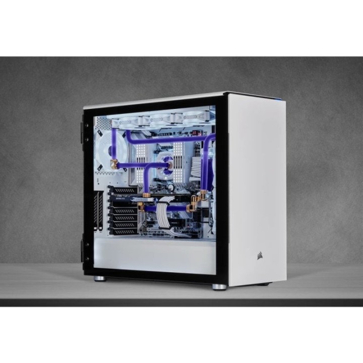 Corsair Hydro X Series XT Hardline 14 mm Tubos para Refrigeración Líquida Satinado Transparente