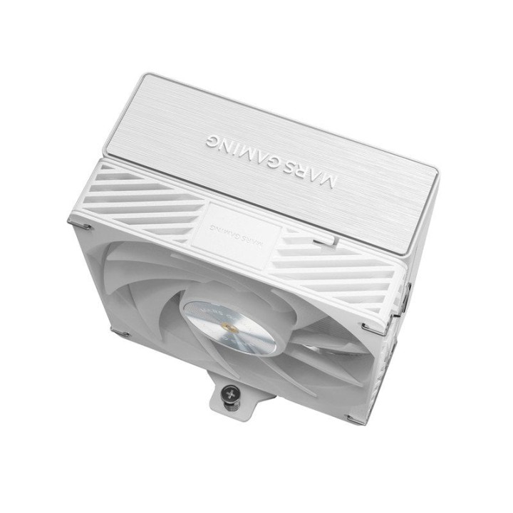 Mars Gaming Mcpu-x5 Disipador Cpu 280w Tdp 5x Heatpipes Hct Ventilador Pwm Si 120mm Blanco