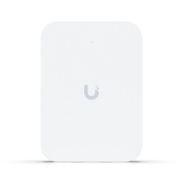 Ubiquiti U7 In-Wall Punto de Acceso WiFi para Pared 4300 Mbit/s 2.4/5GHz PoE Blanco