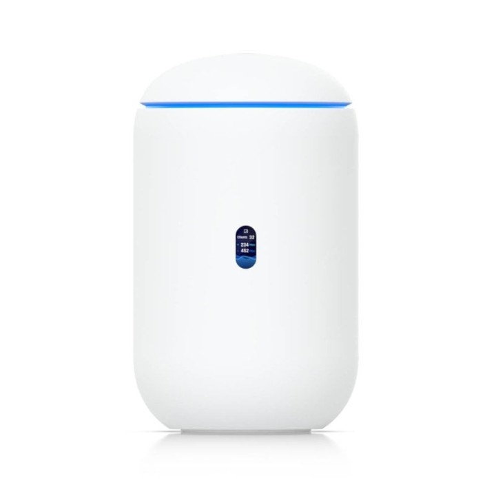 Ubiquiti Dream Router 7 WiFi 7 Tribanda 5700Mbps Gigabit SFP+ 10G PoE Blanco