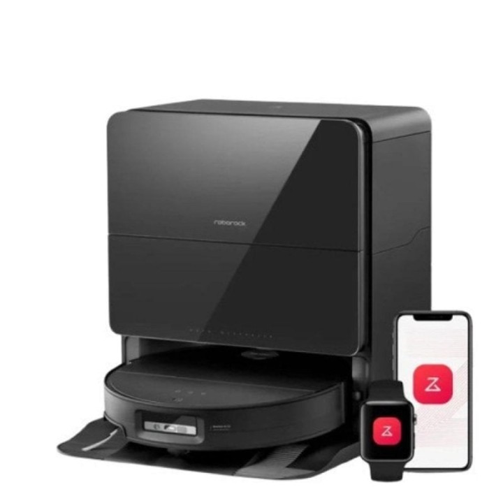 Roborock Saros 10 Robot Aspirador Fregasuelos Negro