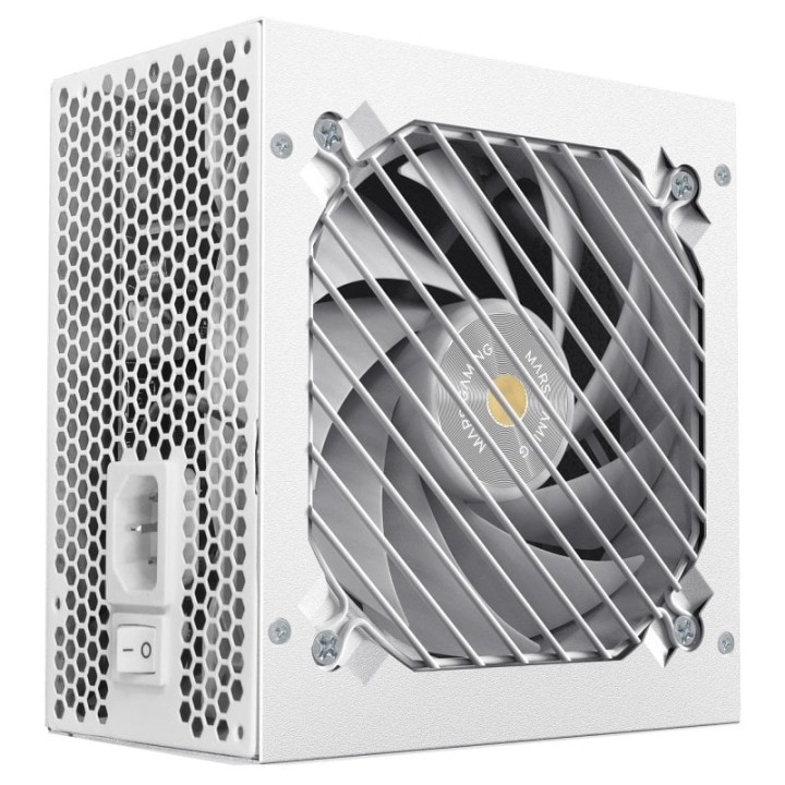 Mars Gaming Mpb1000sim Fuente Alimentación Modular Atx 3.1 1000w 80 Plus Gold Blanco
