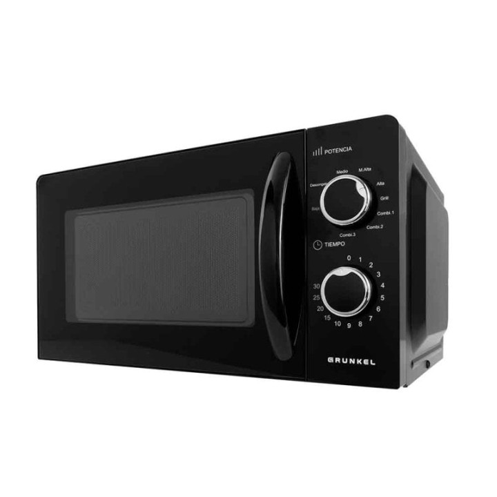 Grunkel MWG-20NG Microondas Grill 20L 700W Negro