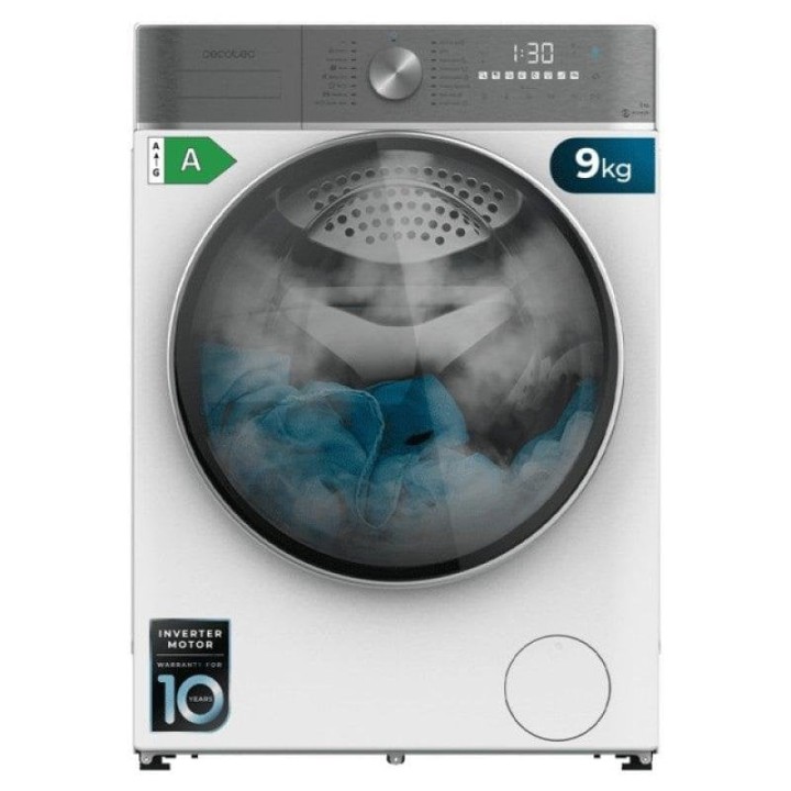 Cecotec Bolero DressCode 9800 Lavadora Carga Frontal 9 Kg 1400 Rpm 16 Programas Blanco A