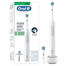 Cepillo Eléctrico Oral-B Pro 1 Blanco con Tecnología 3D Limpieza Profesional