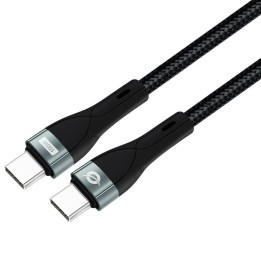 Conceptronic Cable de Carga Rápida USB-C PD 3.0 100W 20V/5A 480Mbps con Chipset E-Mark 1.2m Negro