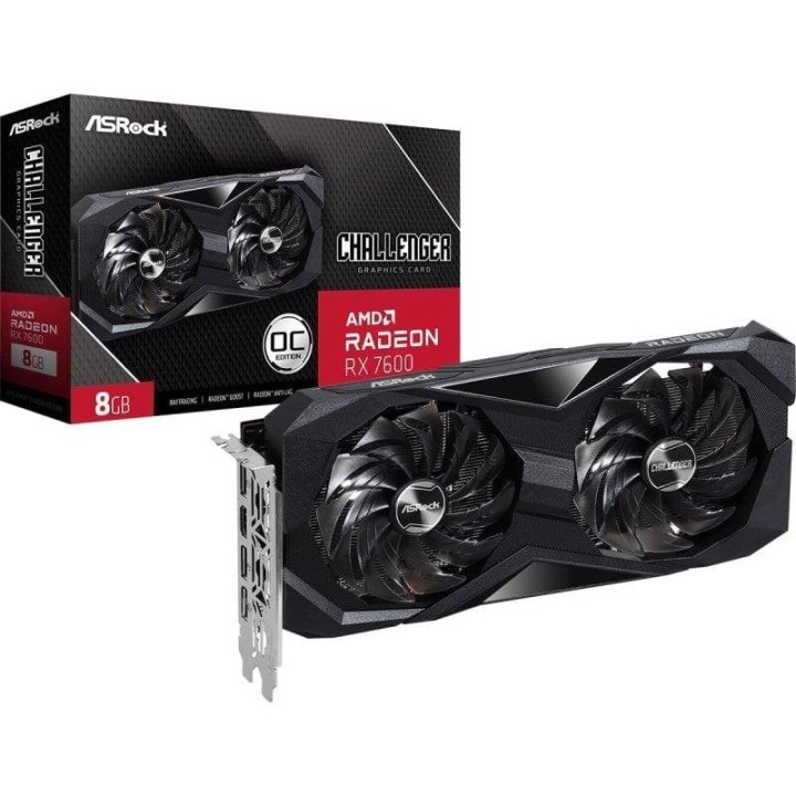 ASRock AMD Radeon RX 7600 Challenger OC 8GB GDDR6