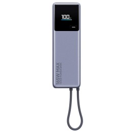 Xiaomi 165W Power Bank 10000mAh con Cable Integrado Gris
