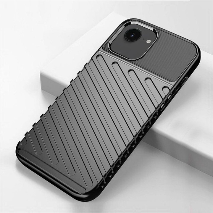 Carcasa COOL para iPhone 16e / iPhone 17e Thunder Negro