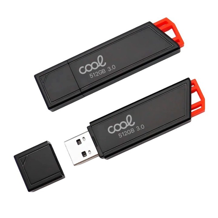 Cool Lancer Pen Drive USB 3.0 512GB Rojo