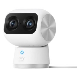 Eufy Security Indoor CAM S350 Cámara de Seguridad Doble con Resolución 4K UHD Zoom de 8X