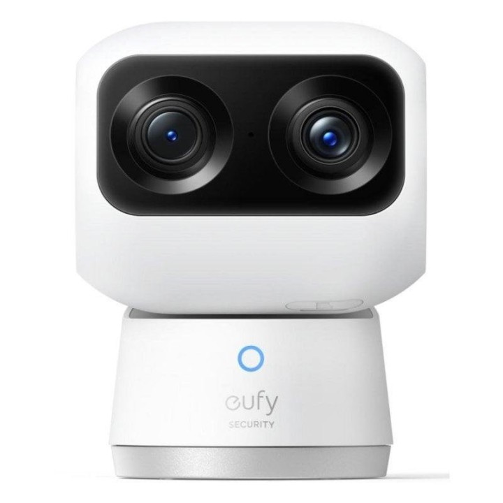 Eufy Security Indoor CAM S350 Cámara de Seguridad Doble con Resolución 4K UHD Zoom de 8X
