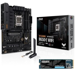 ASUS Pack TUF GAMING B650-E WIFI + Kioxia EXCERIA PLUS G4 2TB Disco SSD PCIe 5.0 M.2 Gen5