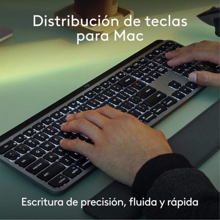 Logitech MX Keys S Teclado Inalámbrico para Mac