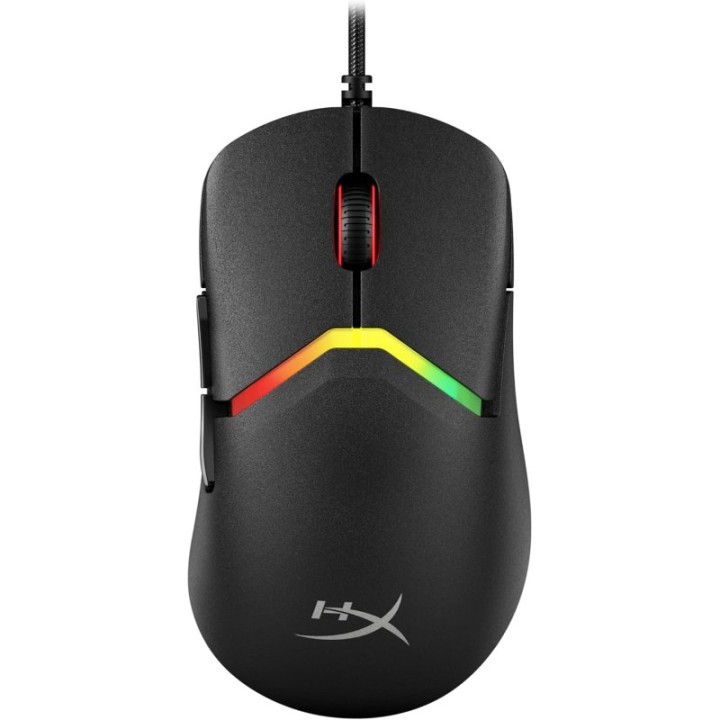 HyperX Pulsefire Saga Ratón Gaming RGB Sensor 26000DPI 8000Hz 6 Botones Negro