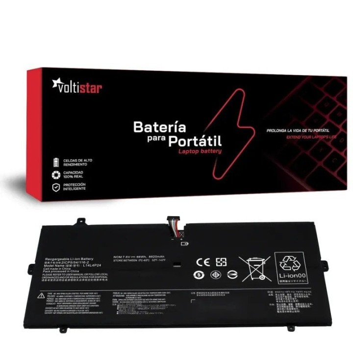 Batería para Portátil Lenovo Yoga 900-13ISK L14L4P24