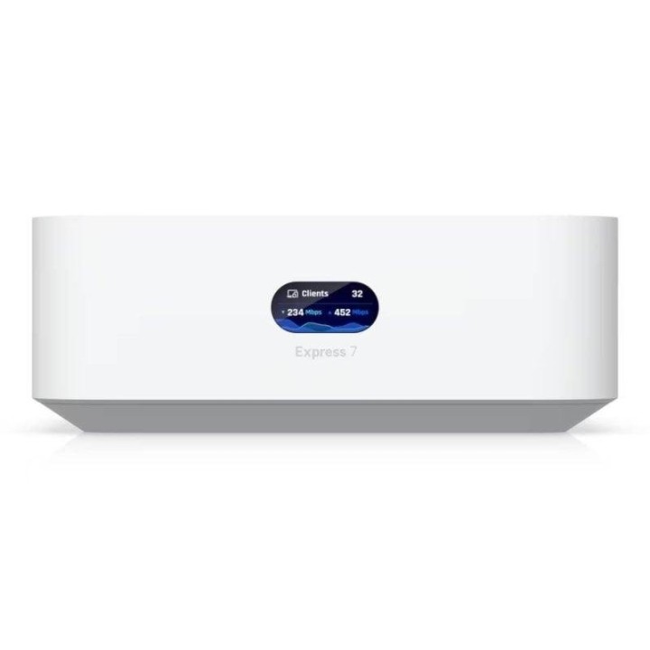 Ubiquiti UniFi Express 7 Puerta de Enlace en la Nube 10G Escalable en Malla WiFi 7 Blanco