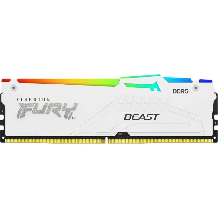 Kingston FURY Beast RGB DDR5 6000MHz 32GB 2x16GB CL30 Dual Intel XMP 3.0 y AMD EXPO