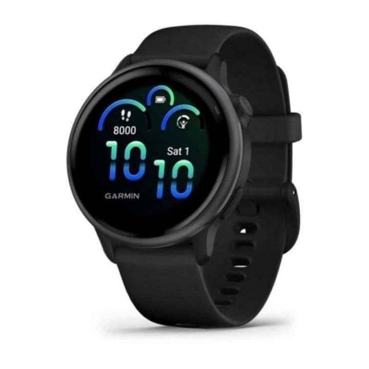 Smartwatch Garmin vívoactive 6 AMOLED 8GB GPS NFC Monitor Salud Negro