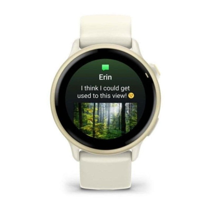 Smartwatch Garmin vívoactive 6 AMOLED 42mm Blanco GPS 8GB Sensor Óptico 5ATM