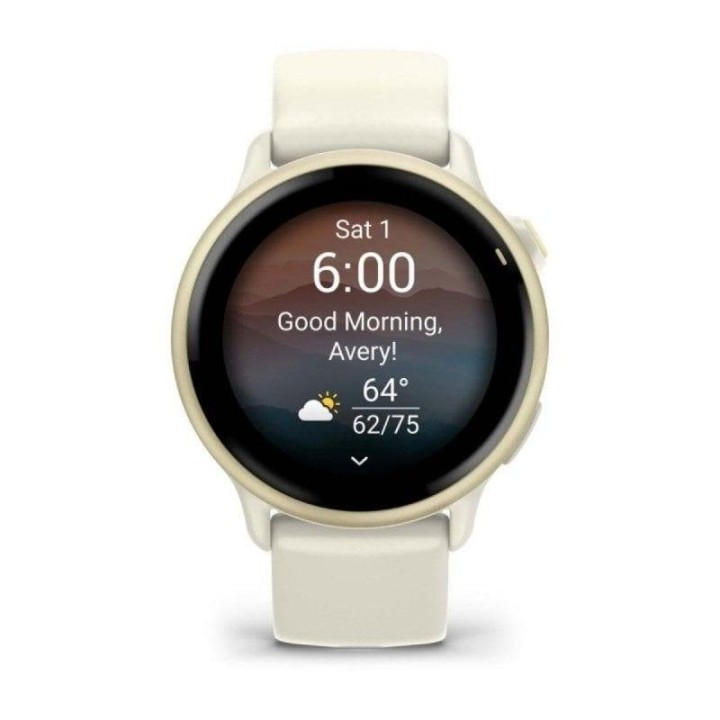 Smartwatch Garmin vívoactive 6 AMOLED 42mm Blanco GPS 8GB Sensor Óptico 5ATM