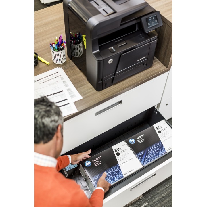 Toner HP LaserJet Pro 80X Negro 6900 páginas (CF280X)
