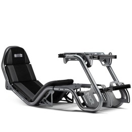 Next Level Racing F-GT Pro Formula and GT Racing Simulator Cockpit Gris Carbono