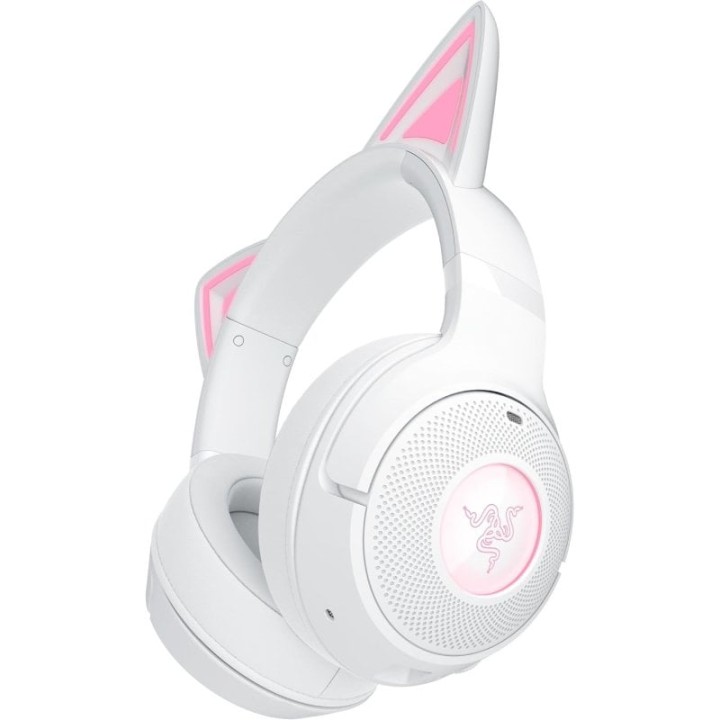 Razer Kraken Kitty V2 BT Auriculares RGB Gaming Inalámbricos Blancos