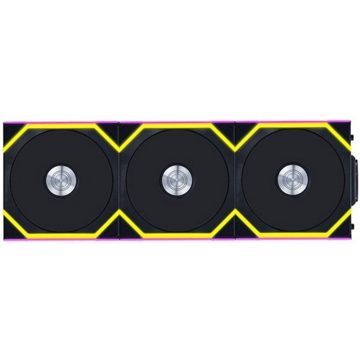 Lian Li UNI FAN SL Wireless 120 Pack Triple Ventilador Suplementario 120mm Negro