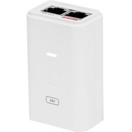Ubiquiti POE-24-7W-G-WH Adaptador e Inyector PoE Gigabit Ethernet 24V