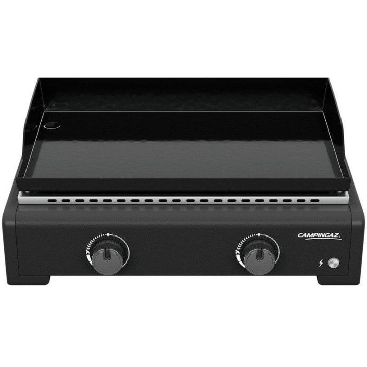 Campingaz Othello 2 Plancha de Gas 2 Quemadores Llama Azul 6kW Negra