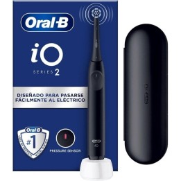 Oral-B IO2 Cepillo Dental Eléctrico Negro con Funda de Viaje