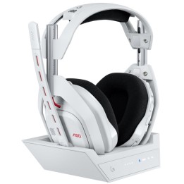 Logitech G Astro A50 Gen 5 Auriculares Gaming Inalámbricos Multiplataforma Blancos + Estación Base