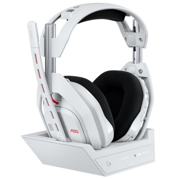 Logitech G Astro A50 Gen 5 Auriculares Gaming Inalámbricos Multiplataforma Blancos + Estación Base