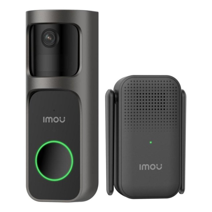 Imou Doorbell 2S Kit Timbre Inteligente con Cámara Negro