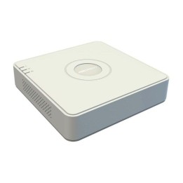 Grabador NVR Hikvision 4 Canales 1080p PoE 6TB HDMI/VGA H.265+ Blanco