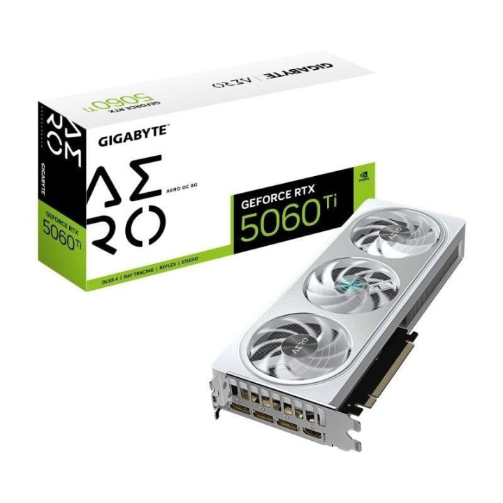 Gigabyte GeForce RTX 5060 Ti AERO OC 8GB GDDR7 Reflex 2 RTX AI DLSS4