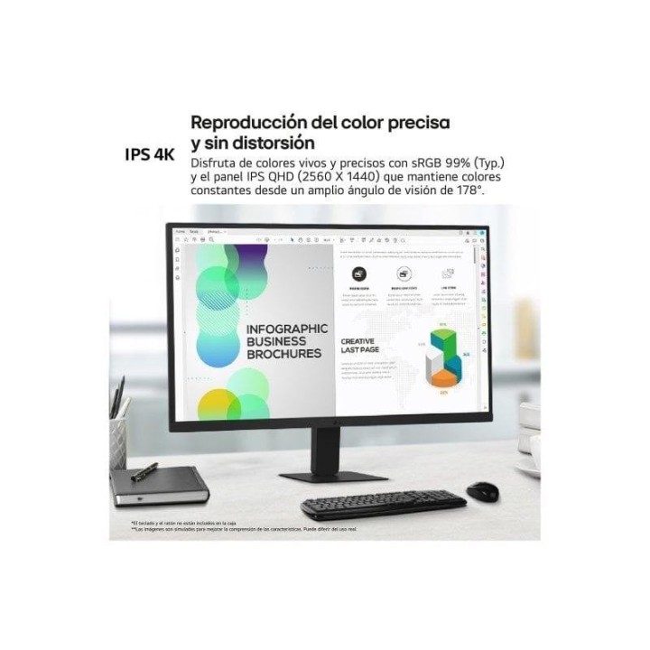 LG 27U631A-B 27" LED IPS QHD 100Hz