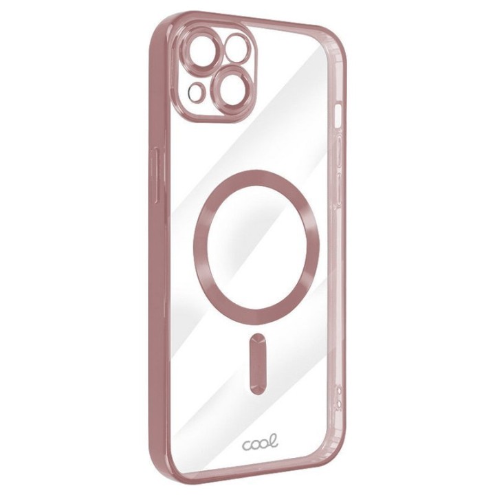 Cool Carcasa Para iPhone 16e / iPhone 17e Magnética Borde Rosa